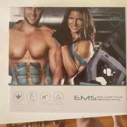 Electro magnetic massage device for abdomen