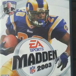 MADDEN 2003 FOR PS2