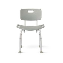 “ New”Medline Bath Chair W/back(Grey)retail $49