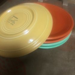 Vintage Fiestaware Saucers