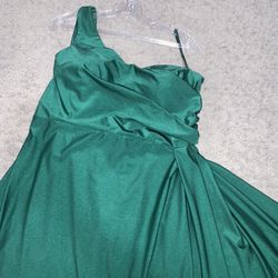 Emerald Green Dress