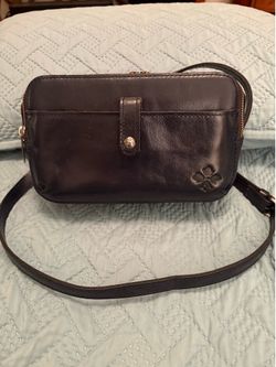 Patricia Nash Teal Leather Crossbody (Edinburg)