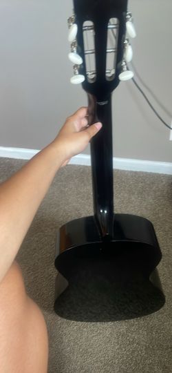 Zeny Black Acoustic Guitar