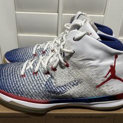 GUC Nike Air Jordan 31 Retro Olympics Varsity Red White Blue (Men’s Size 12) - $85