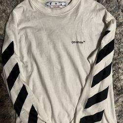 Off white -Long Sleeve Tee 