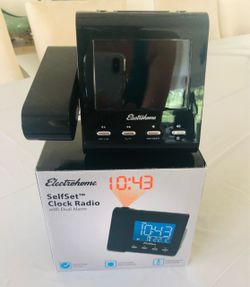 Electrohome SelfSet Projection Clock Radio