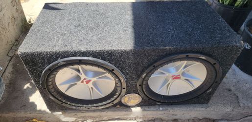 2 12 subwoofer speakers