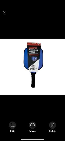 ESPN Wooden 16″ Performance Pickleball Paddle - Purple, USA Pickleball Approved