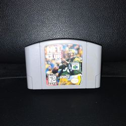 Nintendo 64 Video Game NFL QuarterBack Club N64