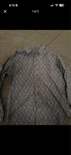 Brand New Robert Graham Black/Gray Button Down