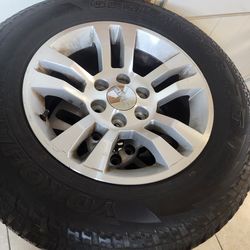 GMC rims with tires