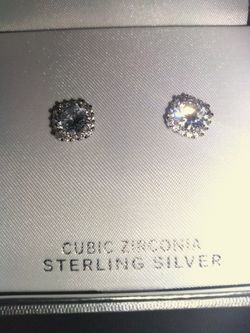  Primrose Cubic Zirconia Ear Rings