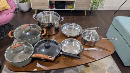 Pots and pans for sale