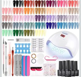Gel Nail Polish Set-PLZ READ DESCRIPTION!