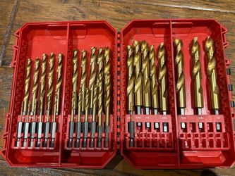 Milwaukee Red Helix 29-Piece Titanium Drill Bit Set