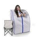 BA7176SL PORTABLE INFARED SAUNA WITH CHAIR FOOTSTOOL AND REMOTE CONTROL