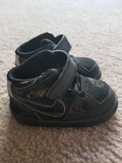 Black toddler nike air force 5C