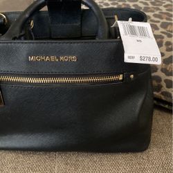 Small Black Michael Kors Tote Bag