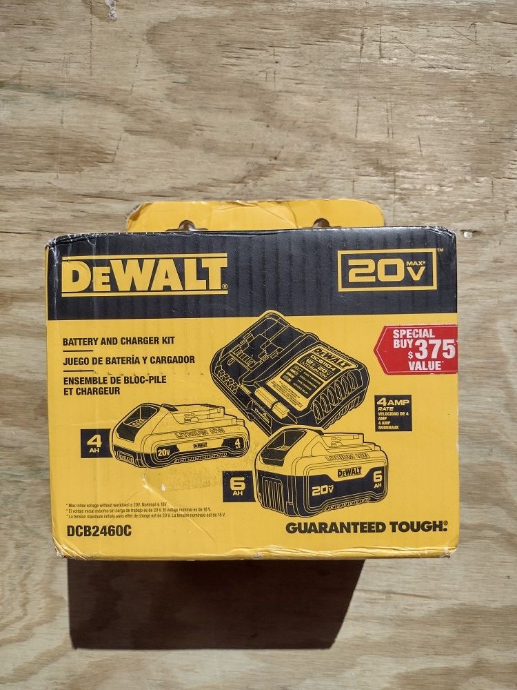 DeWalt 20v Battery Kit