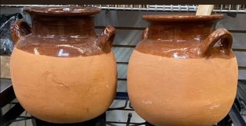Ollas de barro de 2 galones