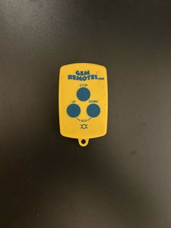 Gem Remotes 3-Button Transmitter (Model SP-7240) designed for wireless boat lift systems