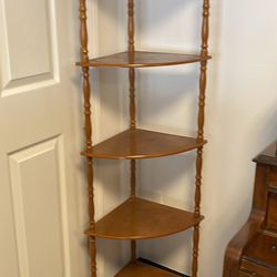Wooden Corner Shelf 