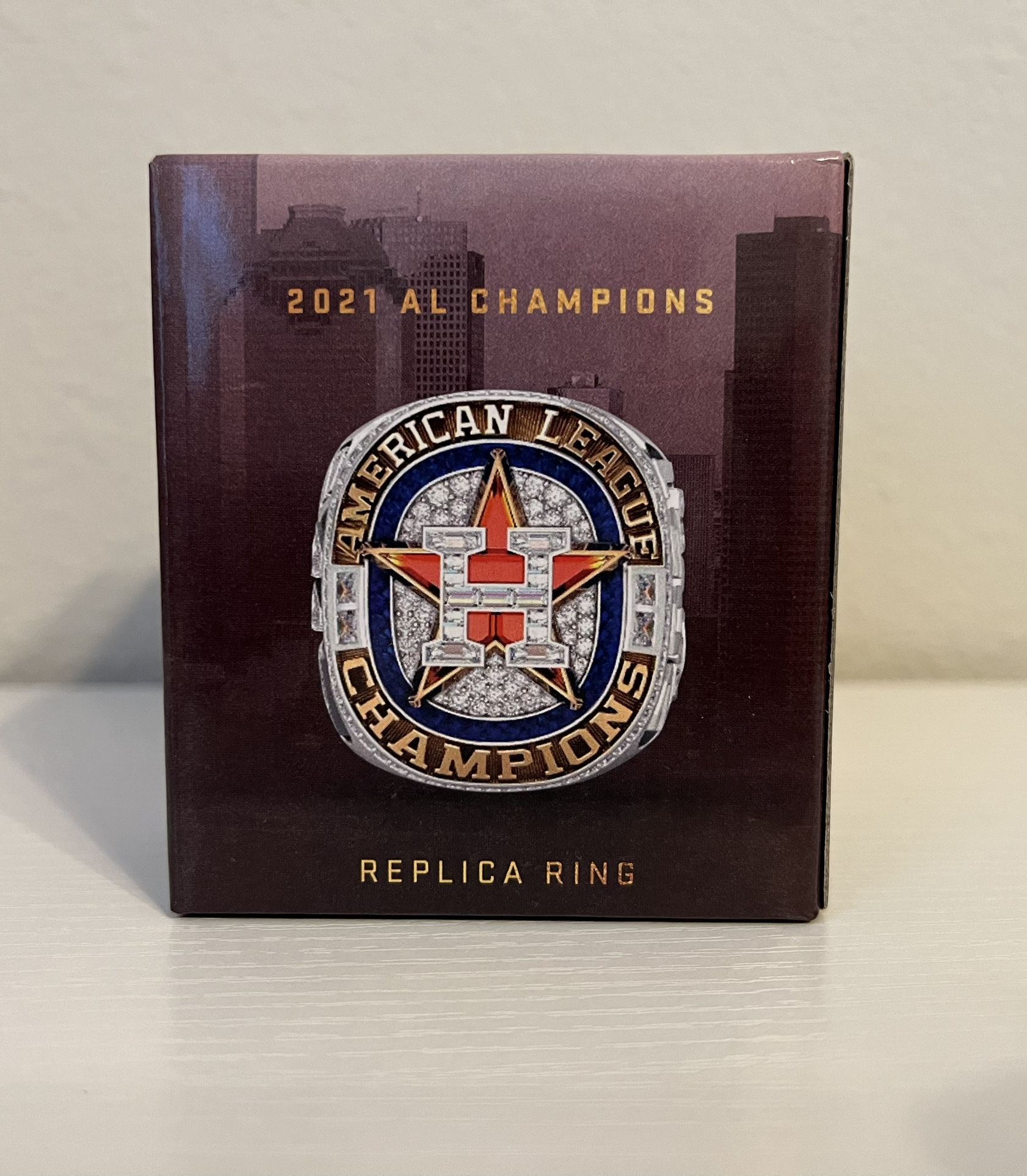 Houston Astros 2021 ALCS Replica Championship Ring for Sale in Cypress, TX  - OfferUp