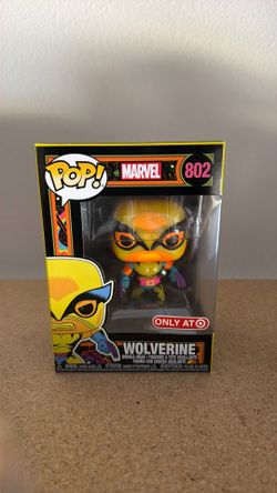 Funko Pop Marvel Wolverine #802 Target Exclusive Blacklight