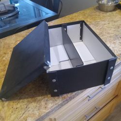 9 Storage Boxes 13 3/4"x 6" X 12"