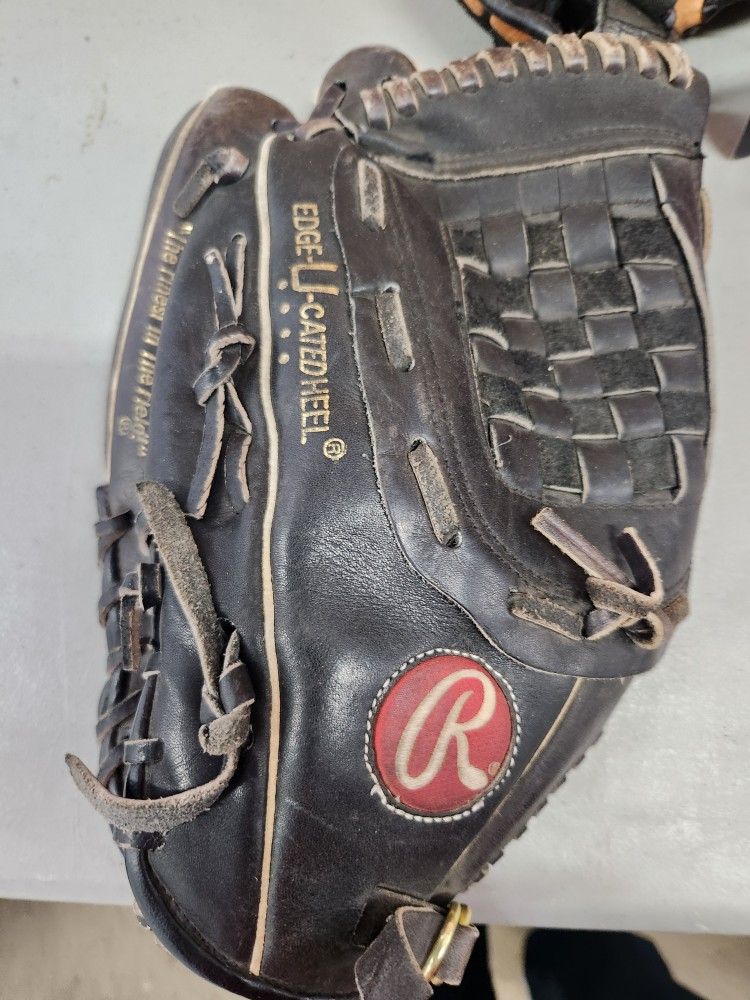 baseball glove mitt LHT Left Handed Thrower