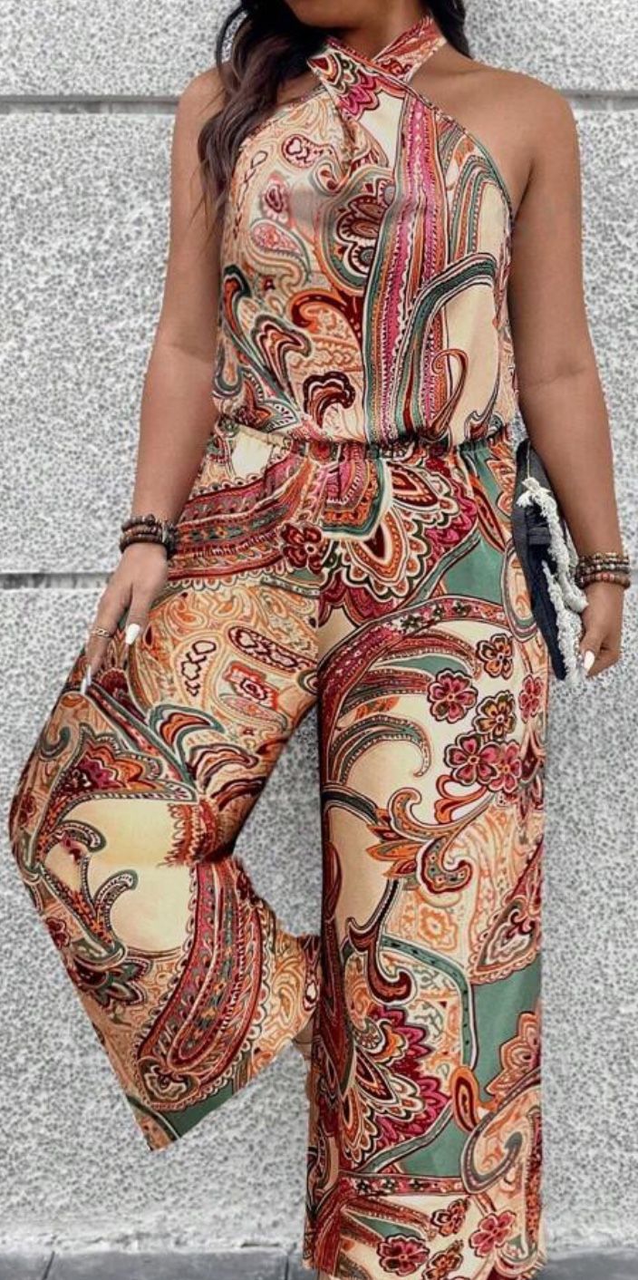 Halter Top & Pants Set