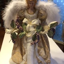 Camellia Garden Collection 16” Angel Tree Topper 