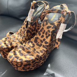 Cheetah Print heels