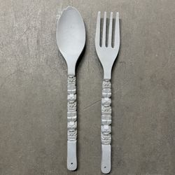 Giant Fork & Spoon