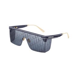 Dior Blue Oblique Mask Diorclub M1U Unisex Sunglasses 