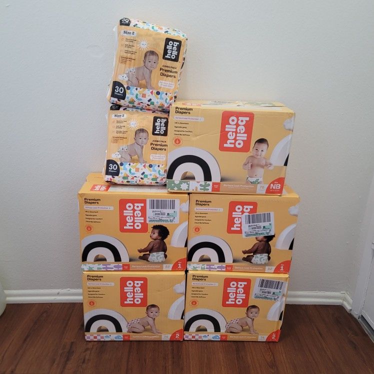 Hello Bello Diapers (Multiple Sizes)