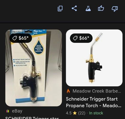Trigger Start Propane Torch