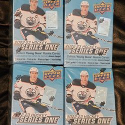 2022-23 Upper Deck Series 1 Hockey Blaster Box! 4 Box Lot! New Sealed!