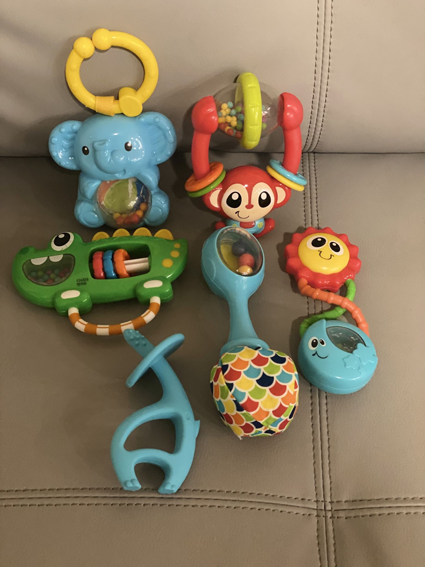 Baby Rattles Teeth Toys