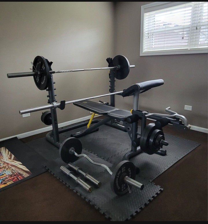Gold's Gym XRS 20 Full Weight Set 