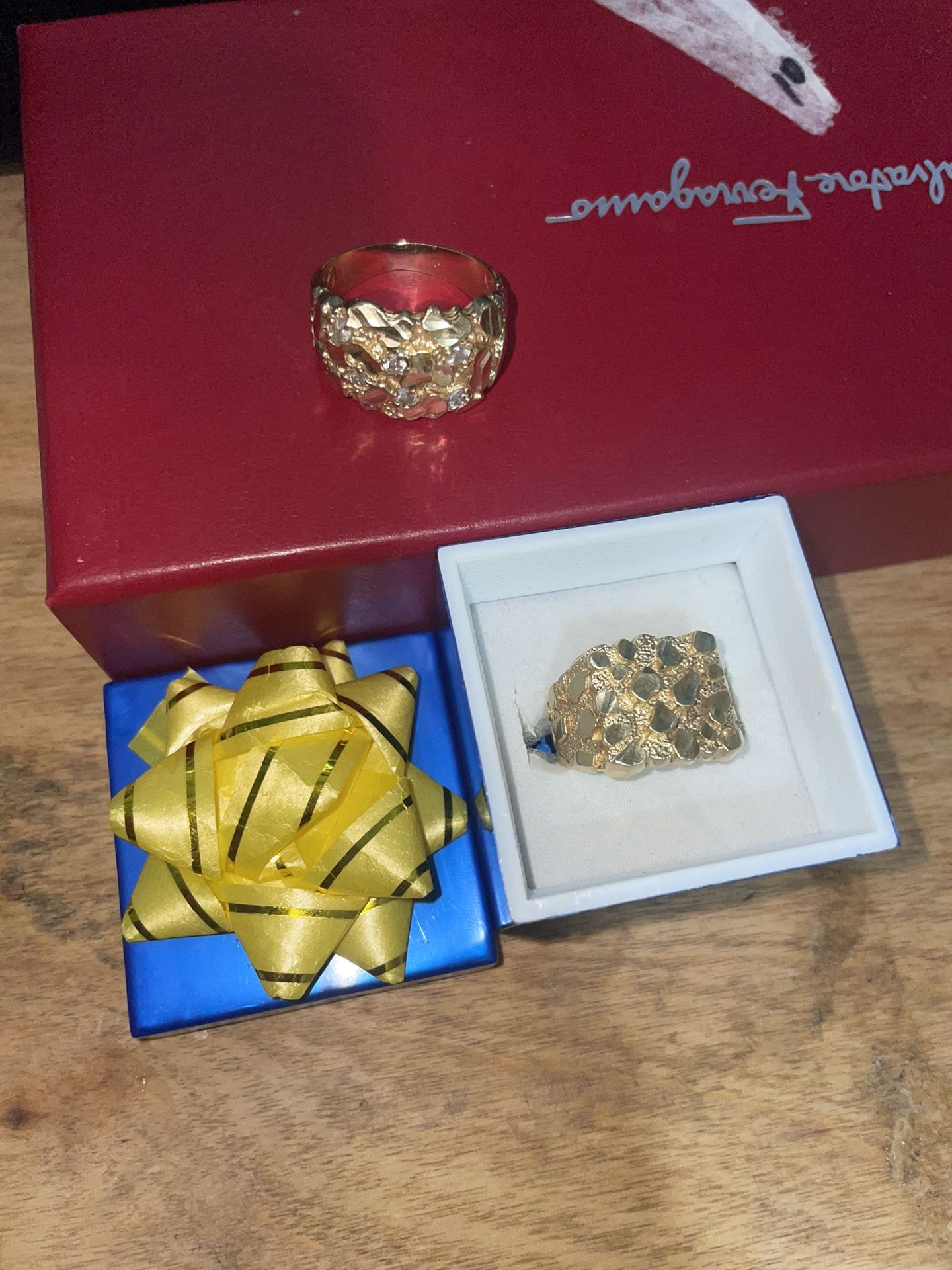gold Nugget Ring
