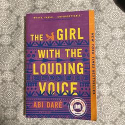 The Girl With The Louding Voice Book
