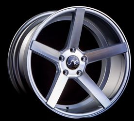 20X8.5 JNC JNC026 SILVER MACHINED FACE Wheels