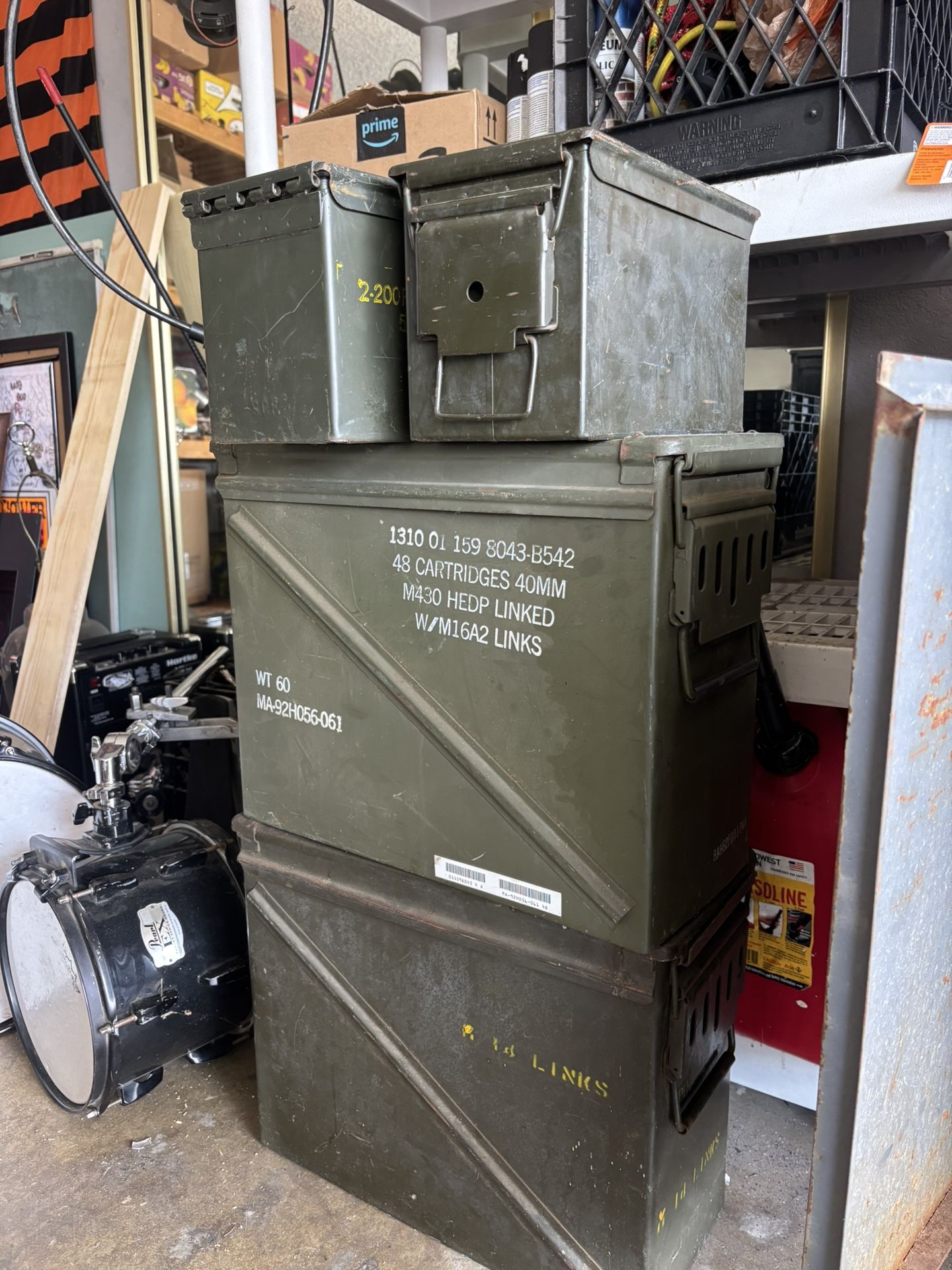 Ammo Boxes Vintage 