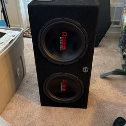 Quinn Acoustics Car Audio Subwoofer