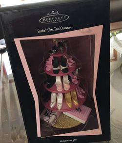 Hallmark Keepsake Barbie “Shoe Tree Ornament” 2004