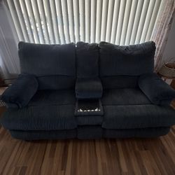 Reclining Loveseat  With Center Console