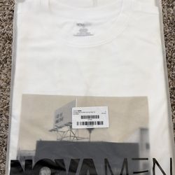 Los Angeles Black And White Photo Sleeve Tee