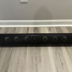 Mirage Uni Theater (UNI-TIB-1) 3 In 1 Sound Bar (Serves as left, center, and right channel speakers)