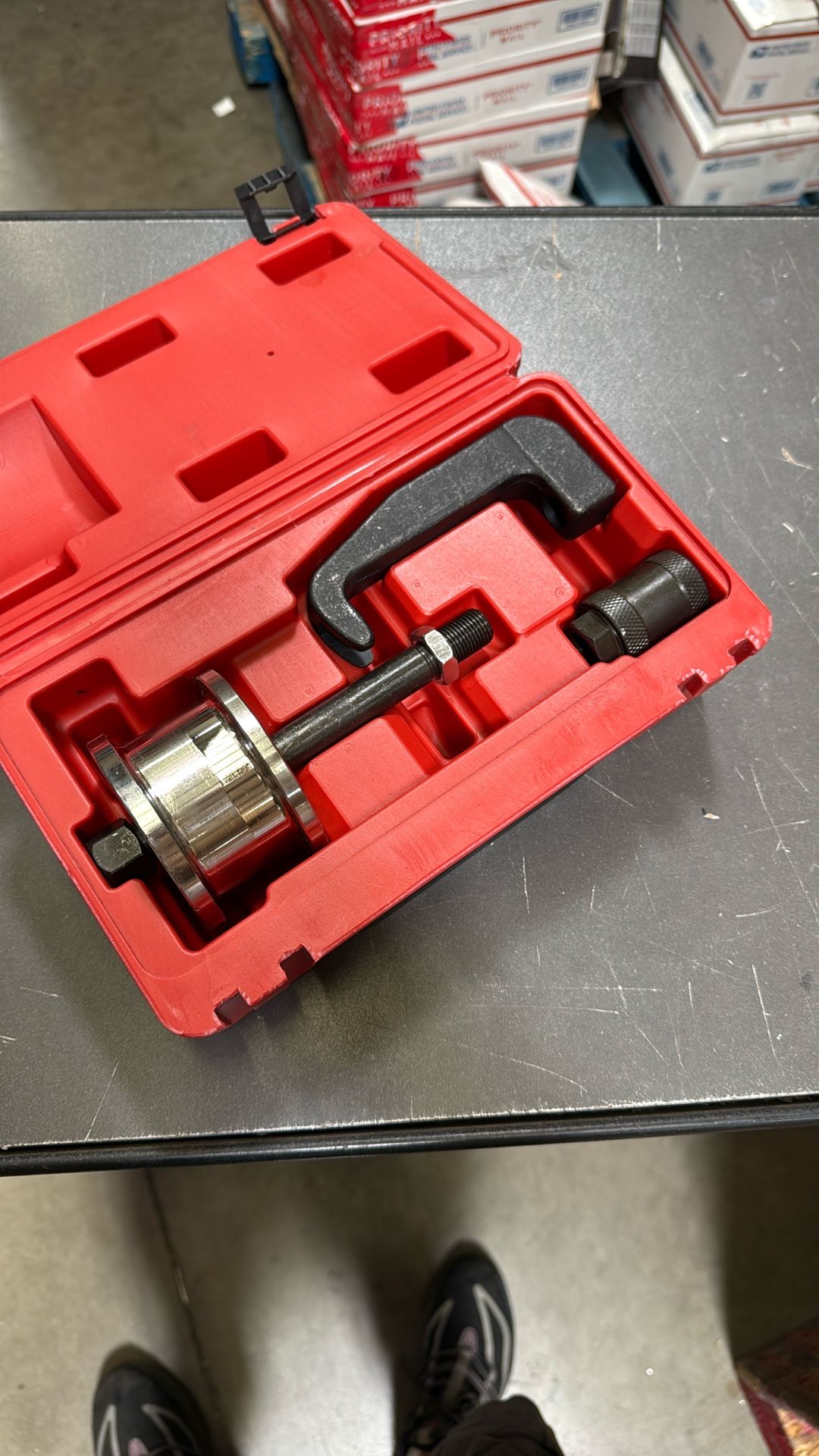 Injector Nozzle Puller With Slide Hammer For Benz CDI Engine